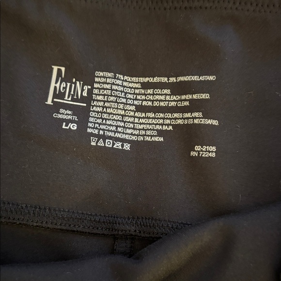 Bundle of 2 Felina Black Leggings-L - Picture 4 of 6